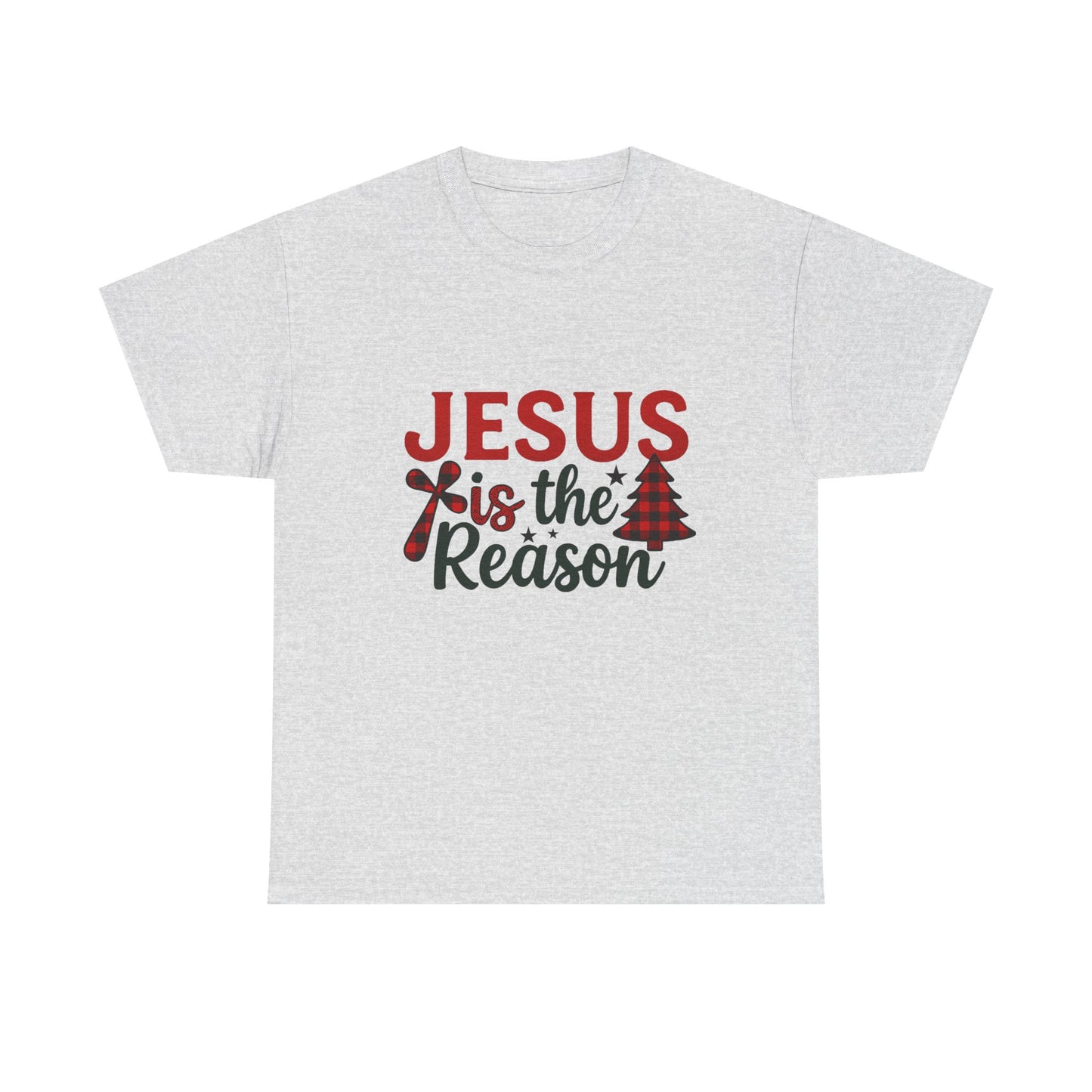 Jesus is the Reason Christmas Tee - Faith-Based Holiday Gift