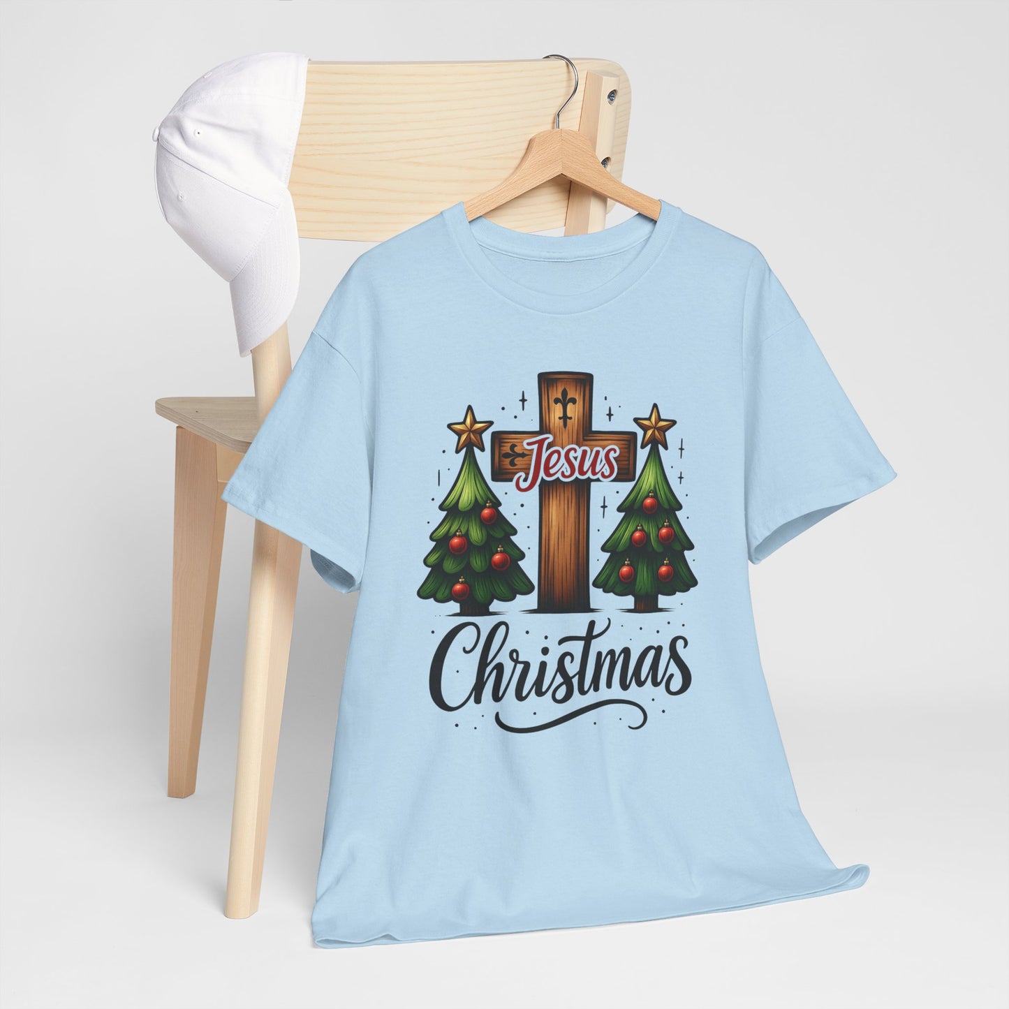 Christmas Cross Unisex Tee
