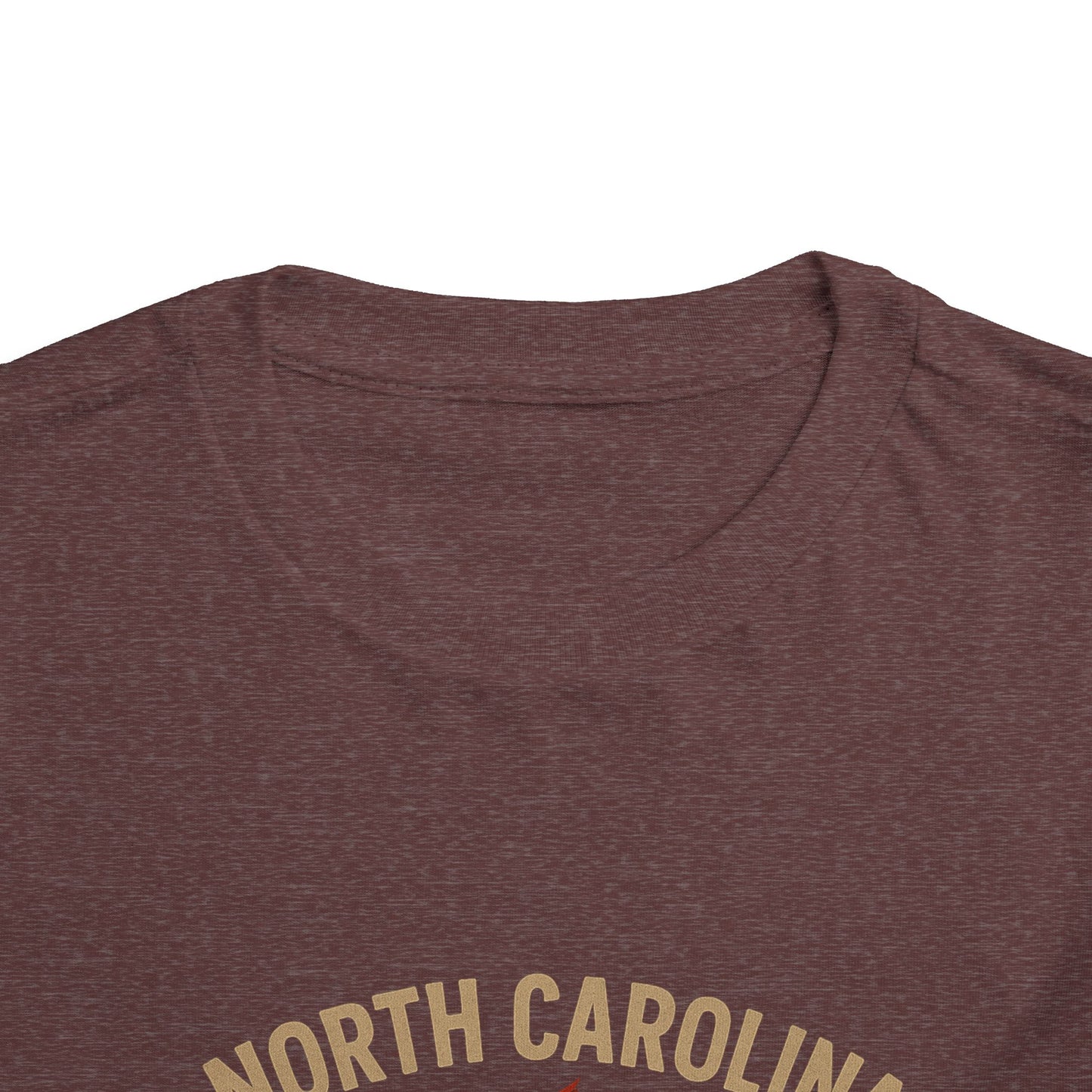 Toddler Tee - NC Cardinal and Dogwood Flower Design