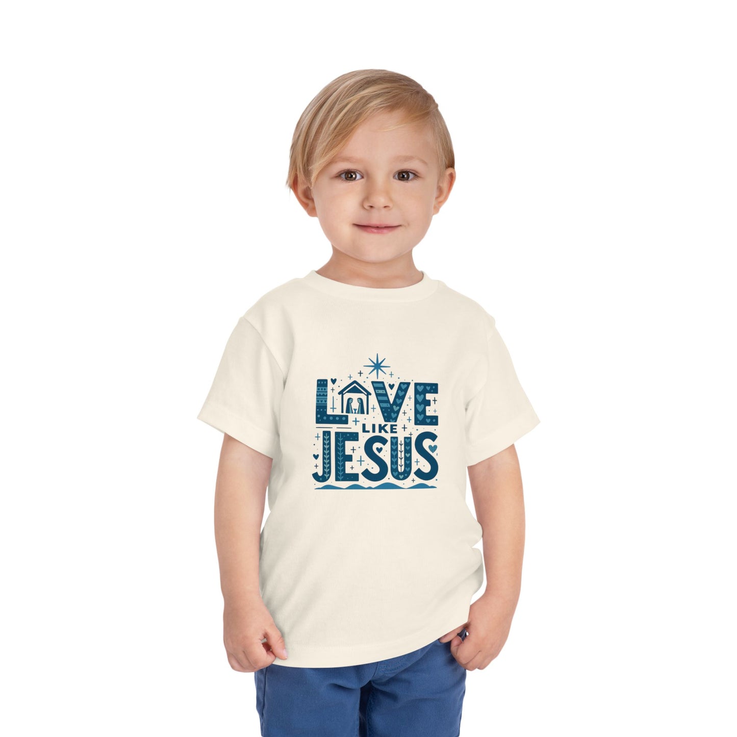 Love Like Jesus Toddler Christmas Tee