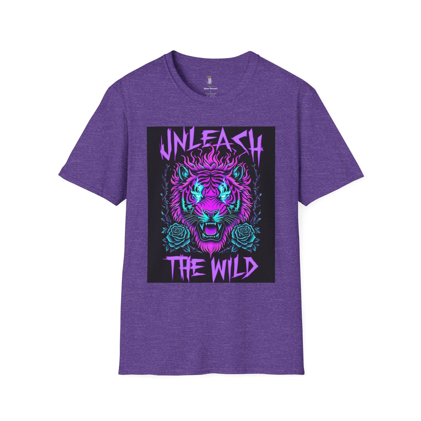 Unleash the Wild Graphic Tee | Cool Graphic Shirt, Unisex T-Shirt, Animal Lover Gift, Nature-Inspired Fashion, Festival Wear