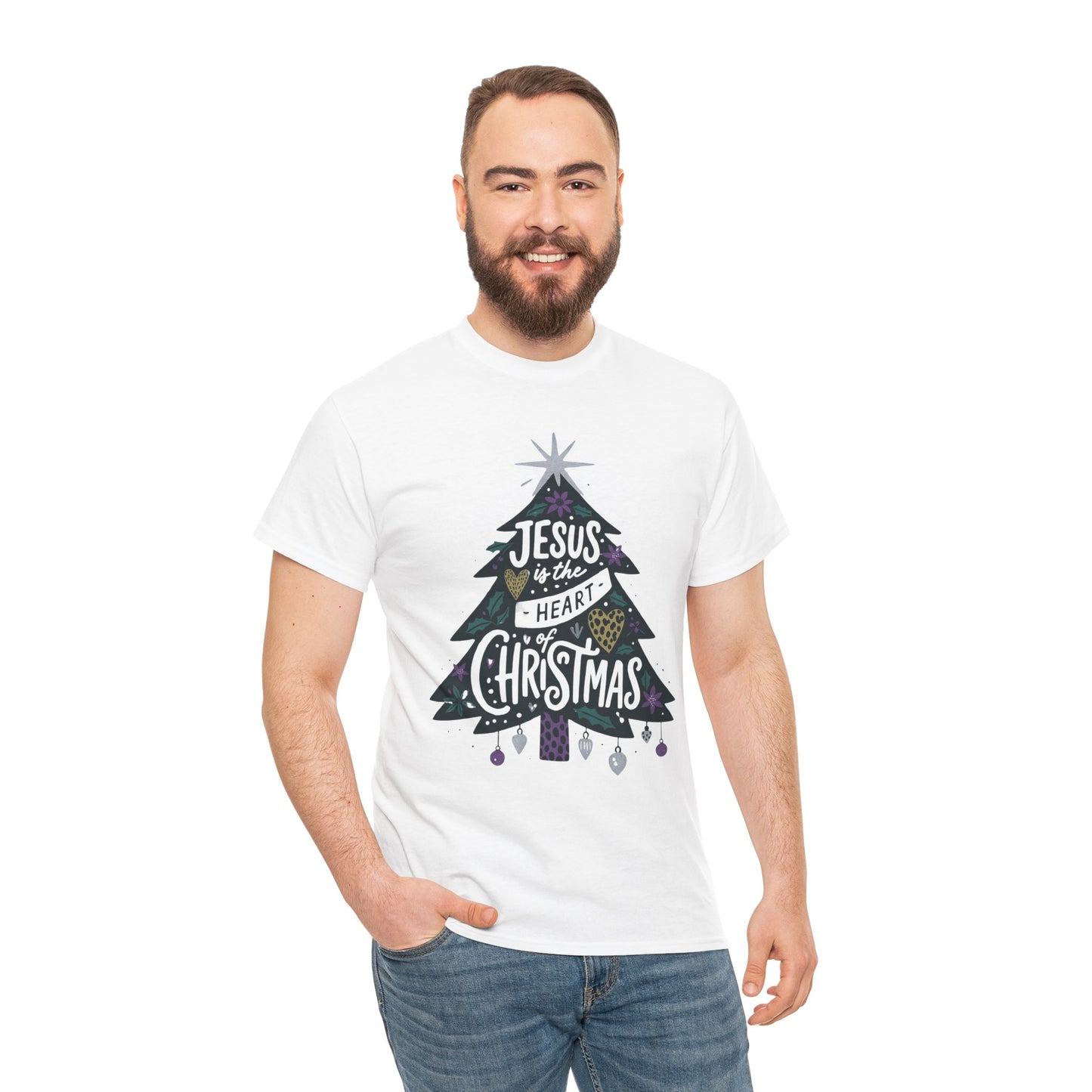 Jesus is the Heart of Christmas Tee
