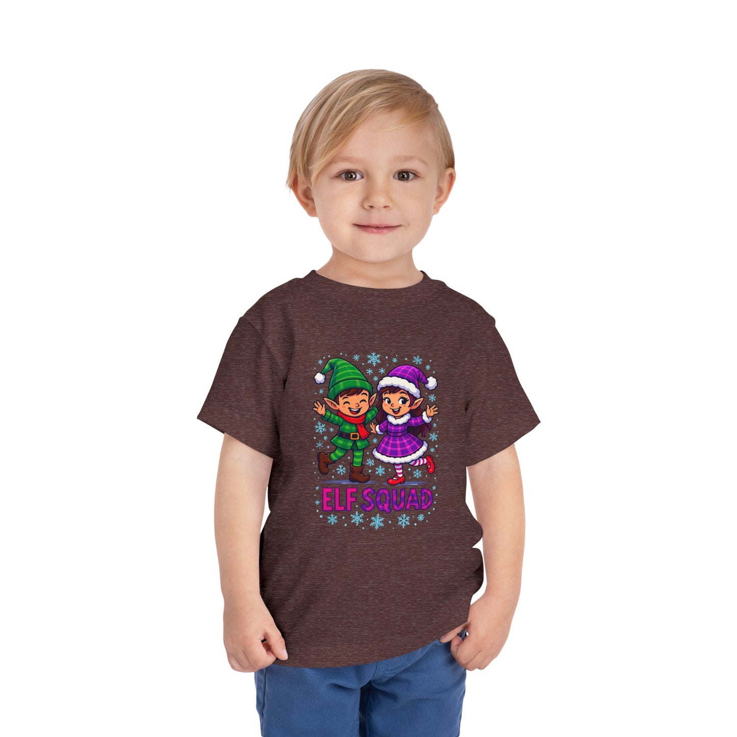 Elf Squad Toddler Christmas Tee