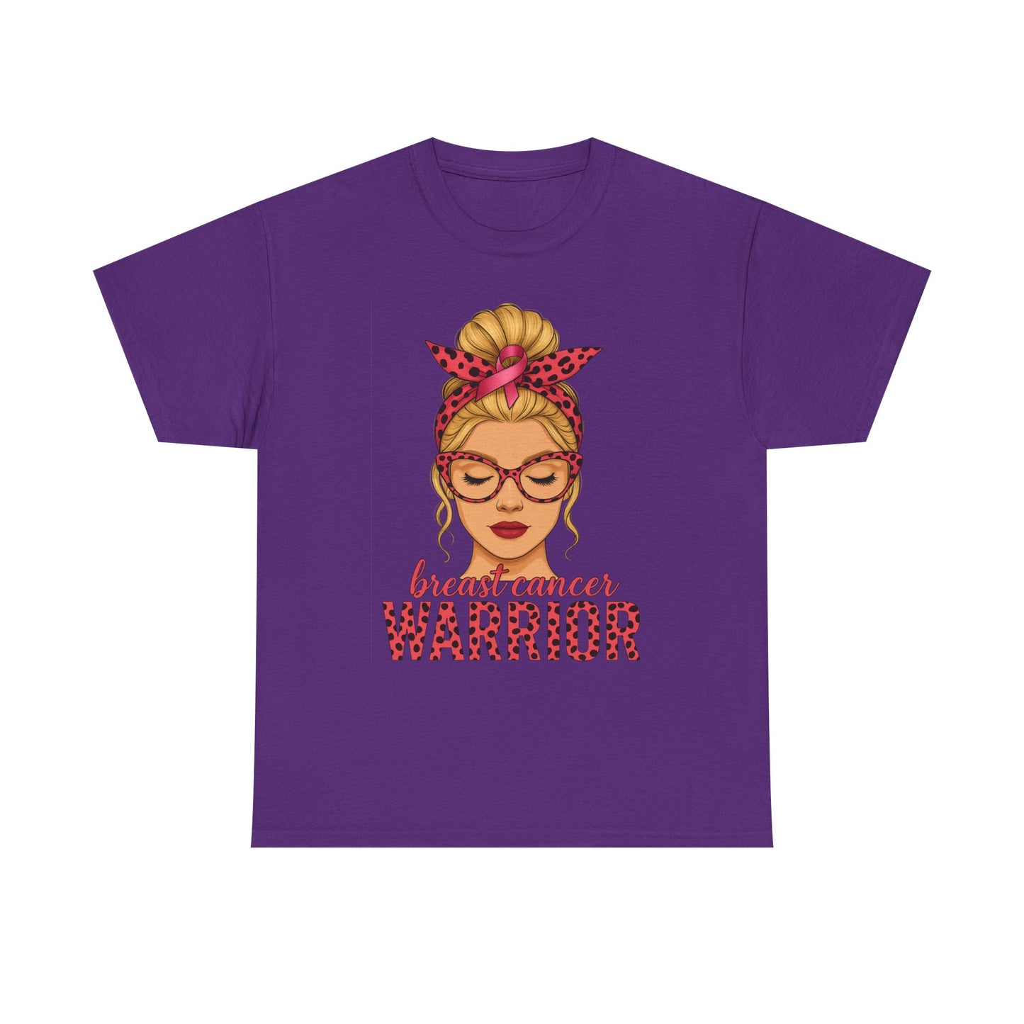 Breast Cancer Warrior Tee - Pink Ribbon Support