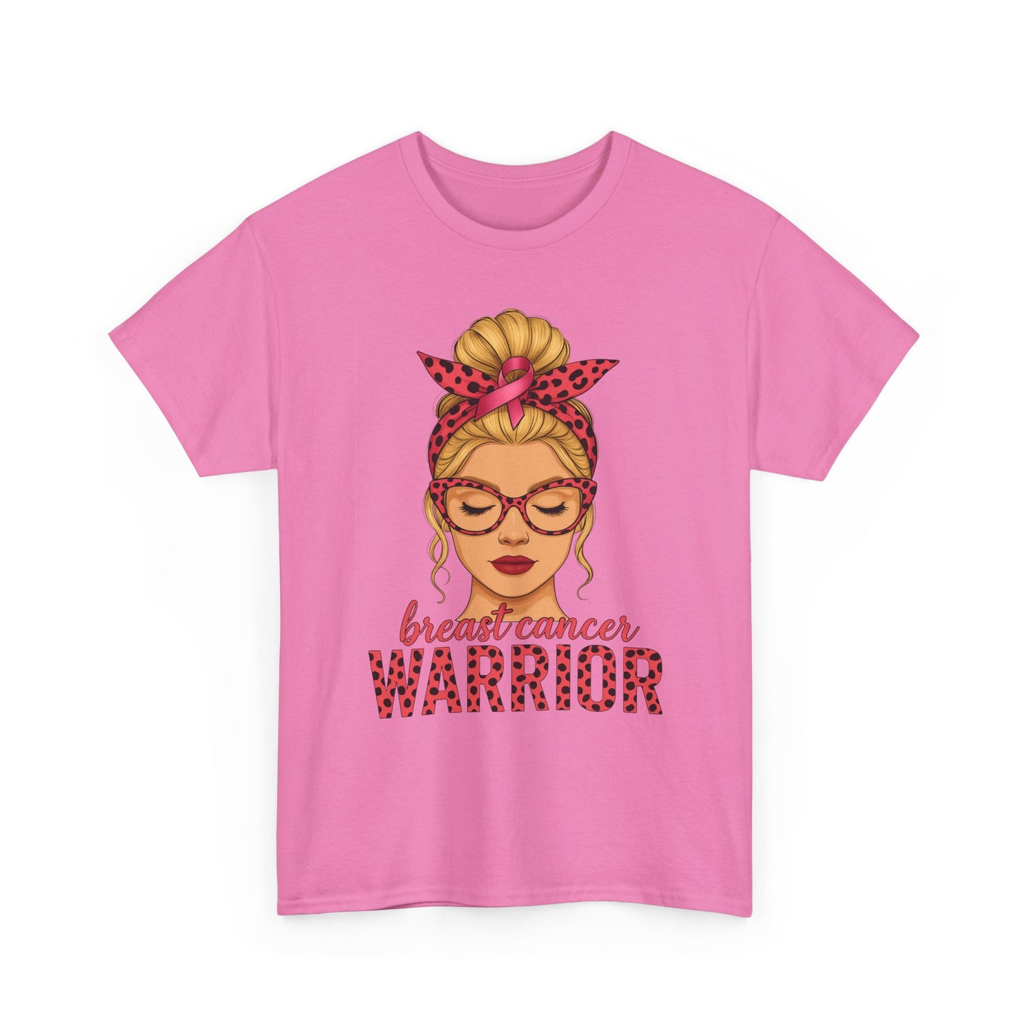 Breast Cancer Warrior Tee - Pink Ribbon Support