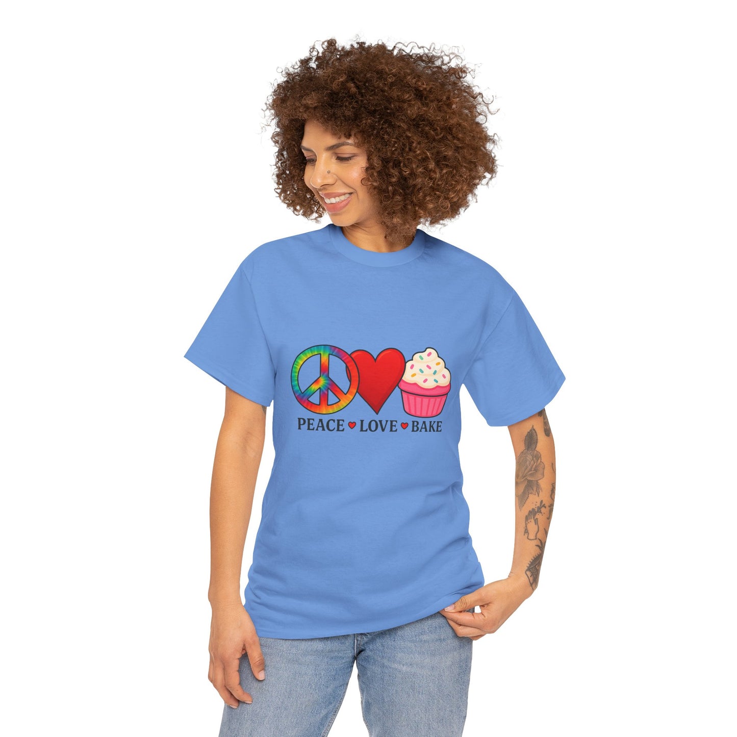 Tie-Dye Peace Sign Tee Love Celebration Shirt