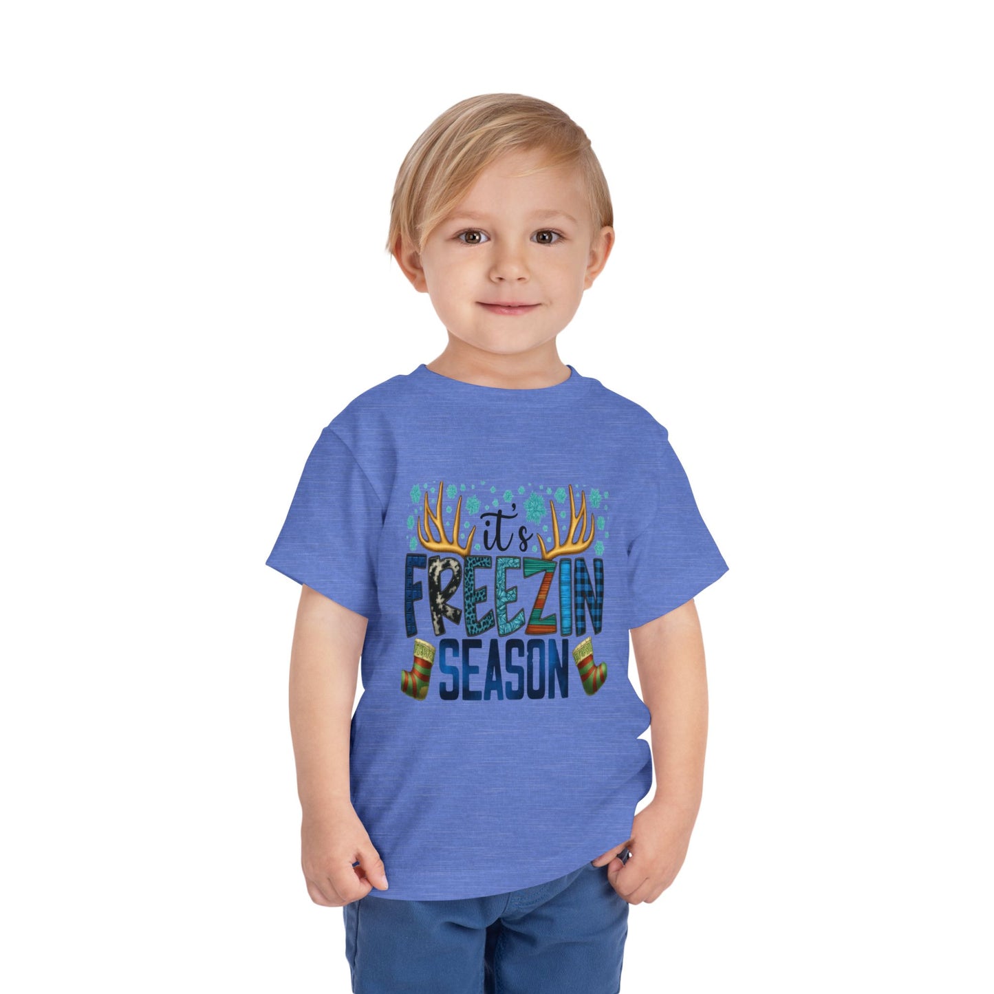 It's FREEZIN' SEASON Toddler Christmas Tee