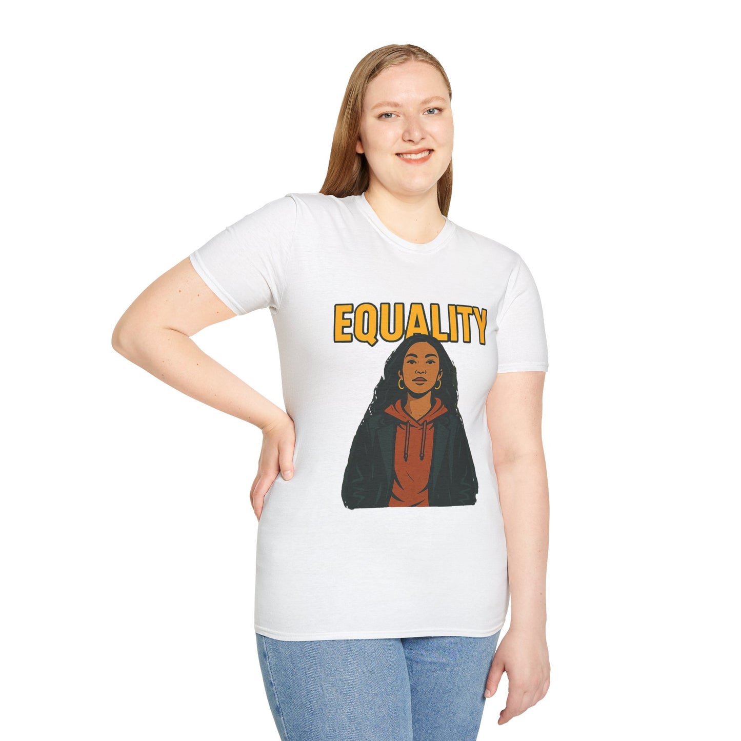 Equality Graphic T-Shirt for Activists, Unisex Tee, Motivational Shirt, Gift for Social Justice, Comfortable Wear for Every Day