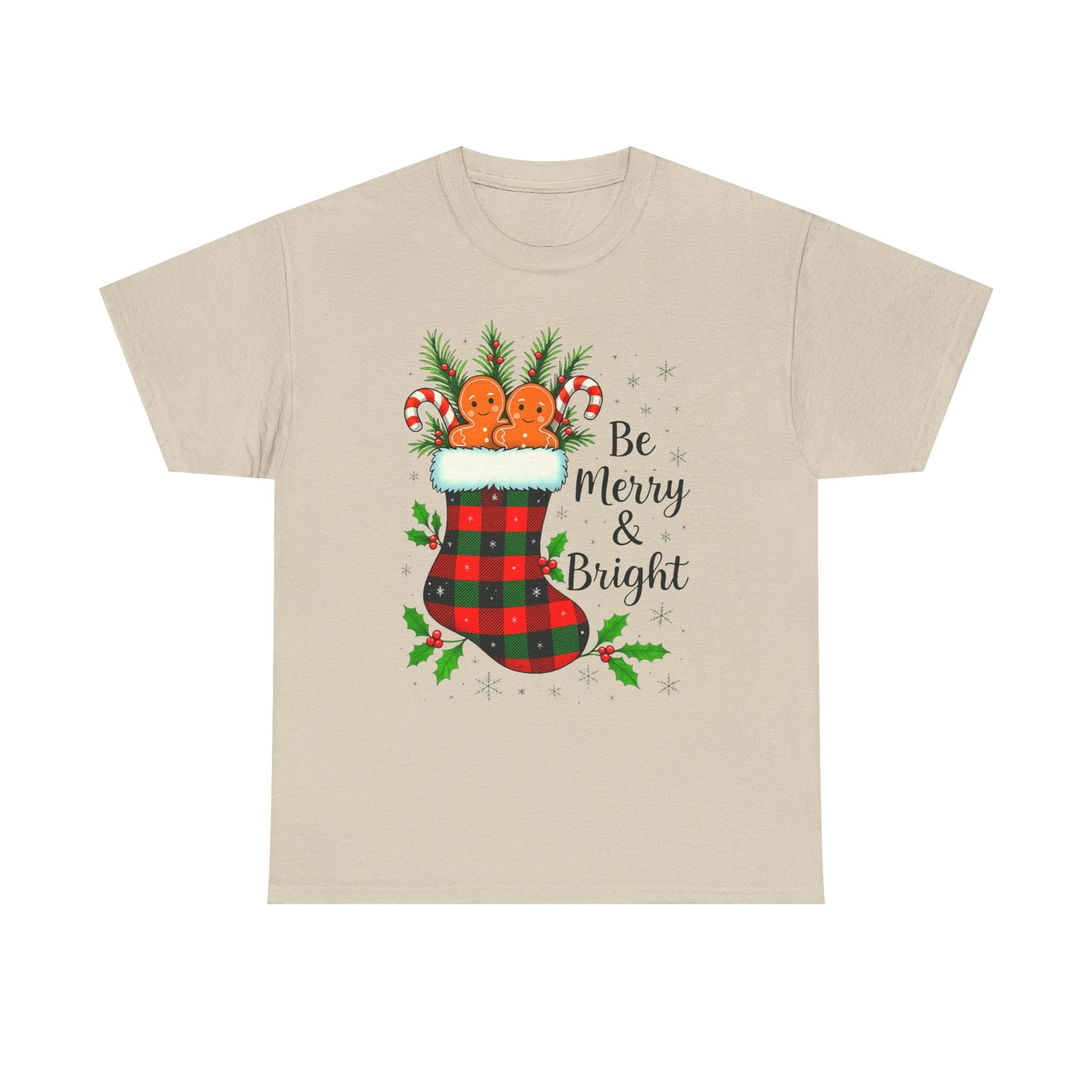 Christmas Plaid Stocking Tee