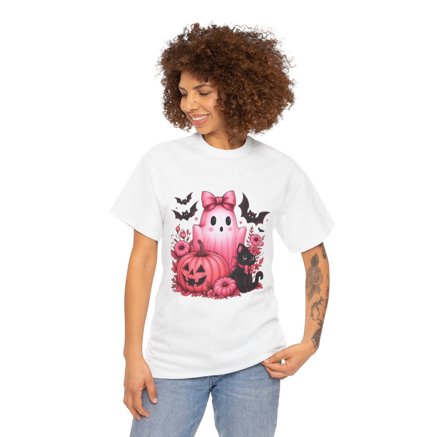 Ghostly Cutie – Halloween Friends Tee