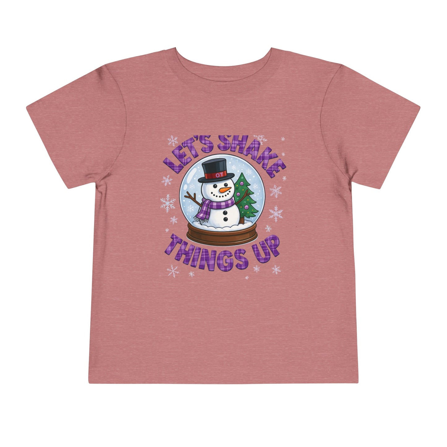 Shake Things Up! Snowman Christmas Toddler Tee