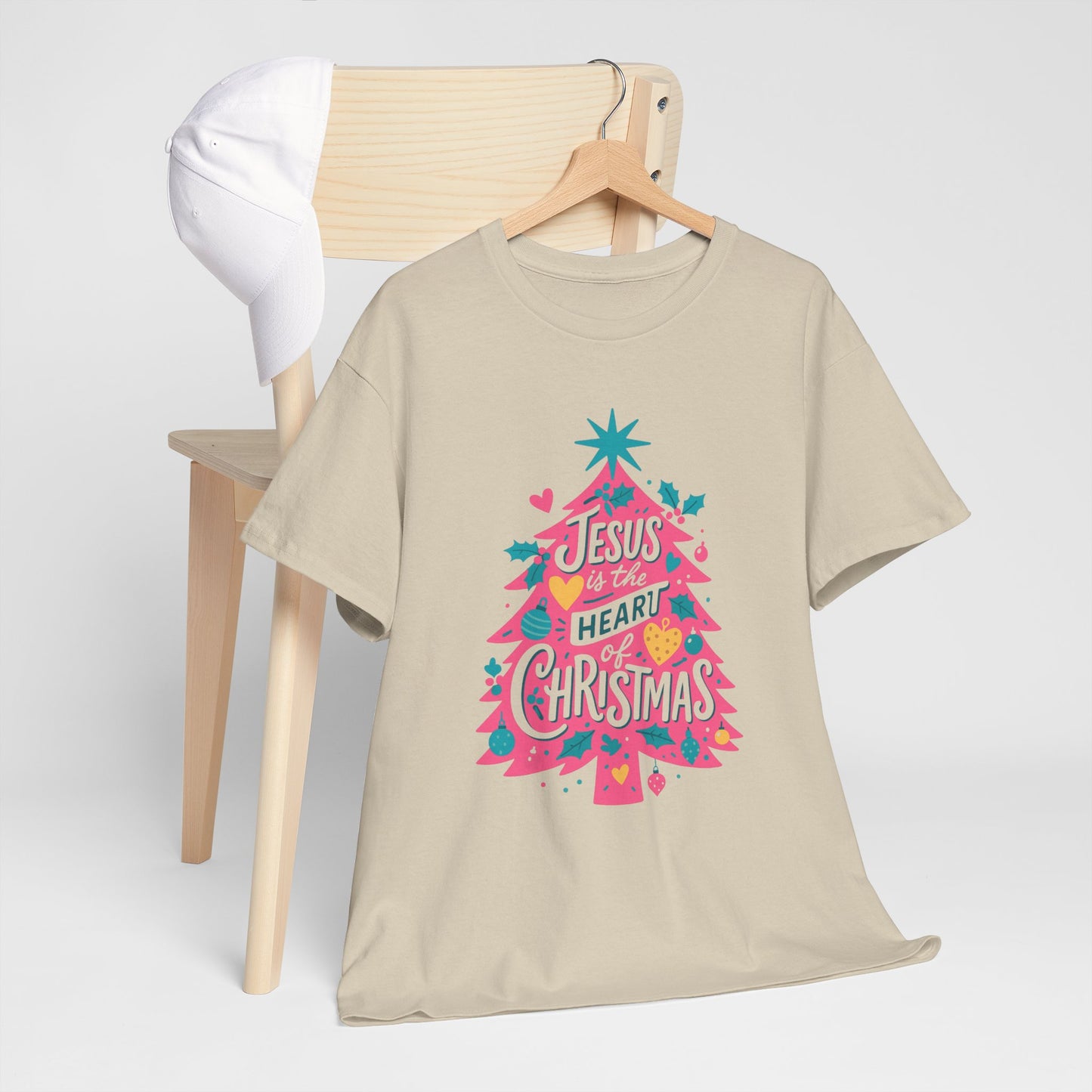 Jesus is the Heart of Christmas Tee