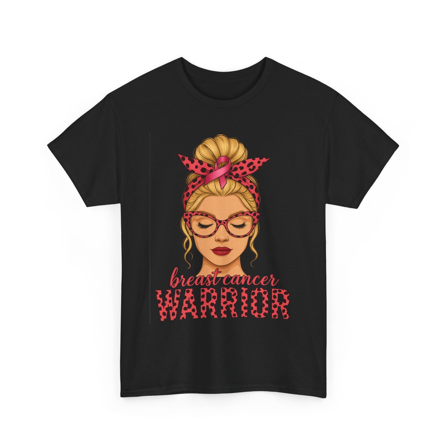 Breast Cancer Warrior Tee - Pink Ribbon Support