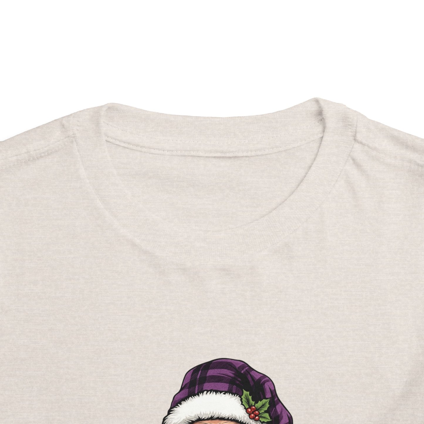 Santa's 'Don't Stop Believin' Toddler Christmas Tee