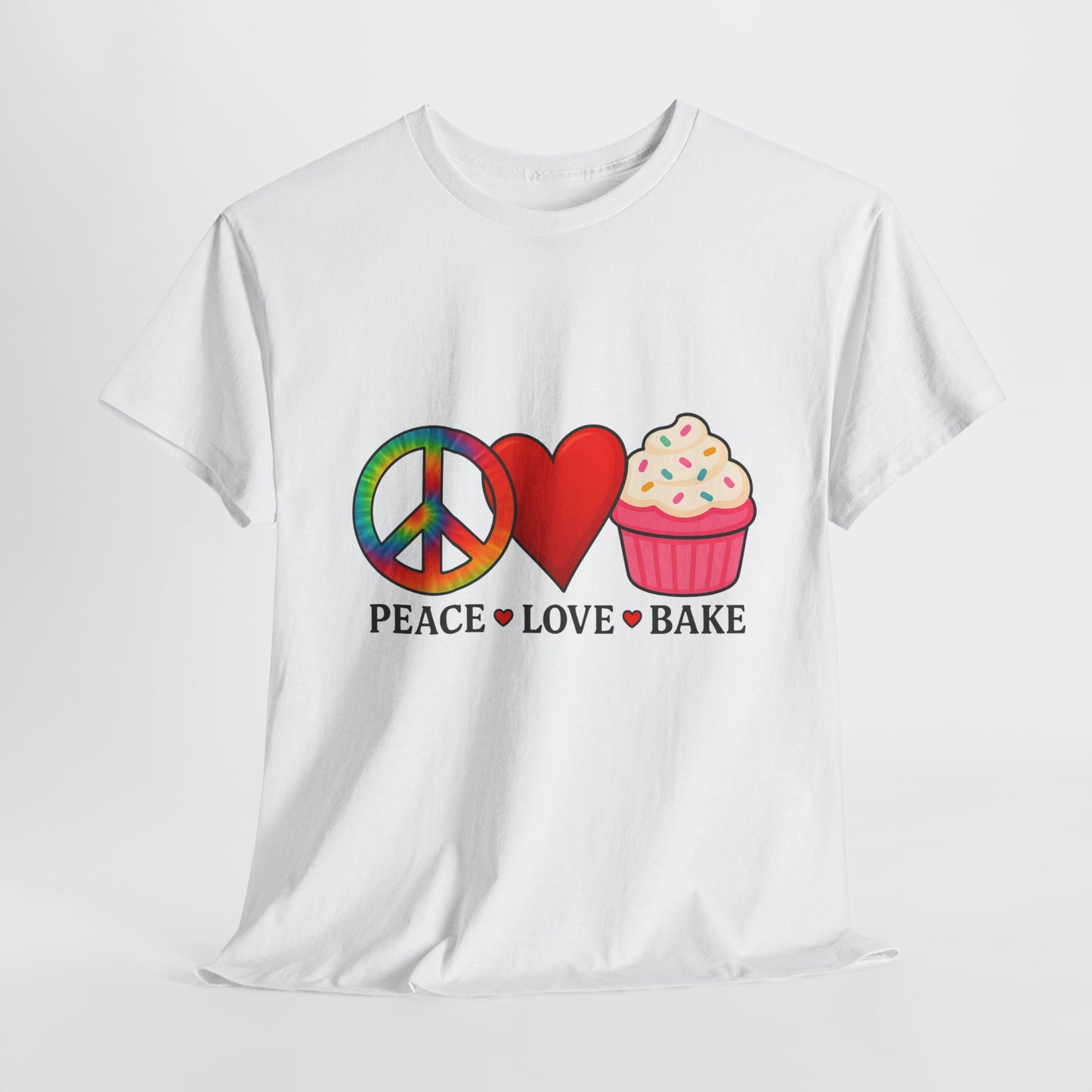 Tie-Dye Peace Sign Tee Love Celebration Shirt