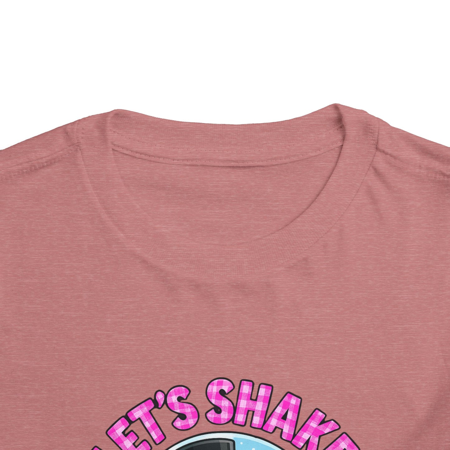 Let's Shake Things Up! Snow Globe Toddler Christmas Tee