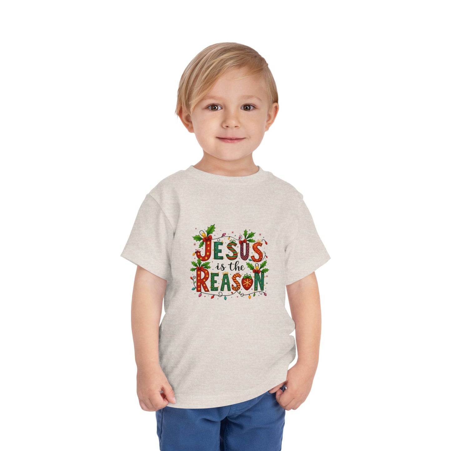 Jesus is the Reason Christmas Tee - Toddler Holiday