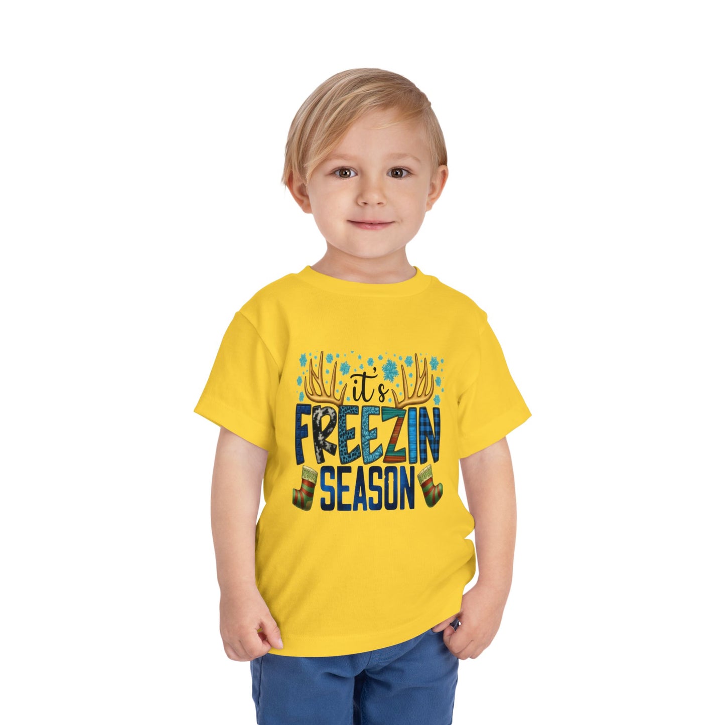 It's FREEZIN' SEASON Toddler Christmas Tee