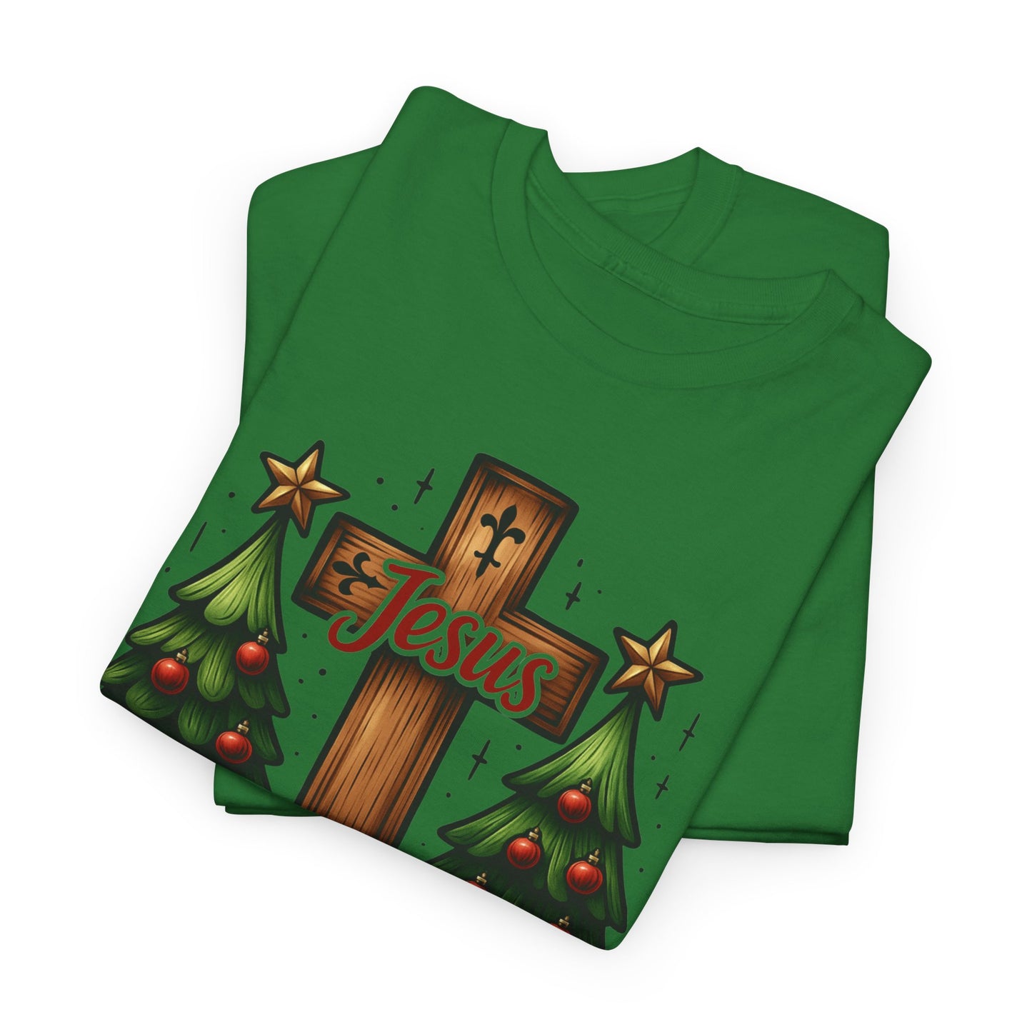 Christmas Cross Unisex Tee