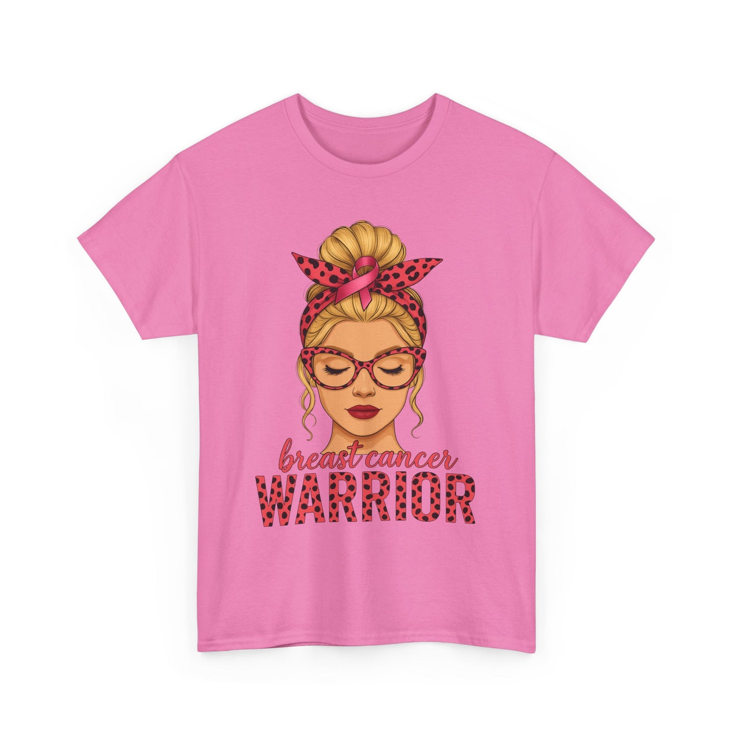 Breast Cancer Warrior Tee - Pink Ribbon Support
