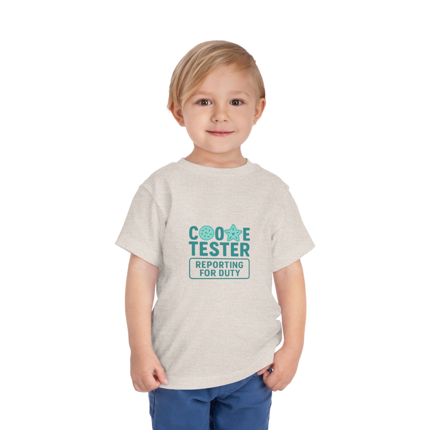 Cookie Tester Christmas Tee - Reporting for Duty!
