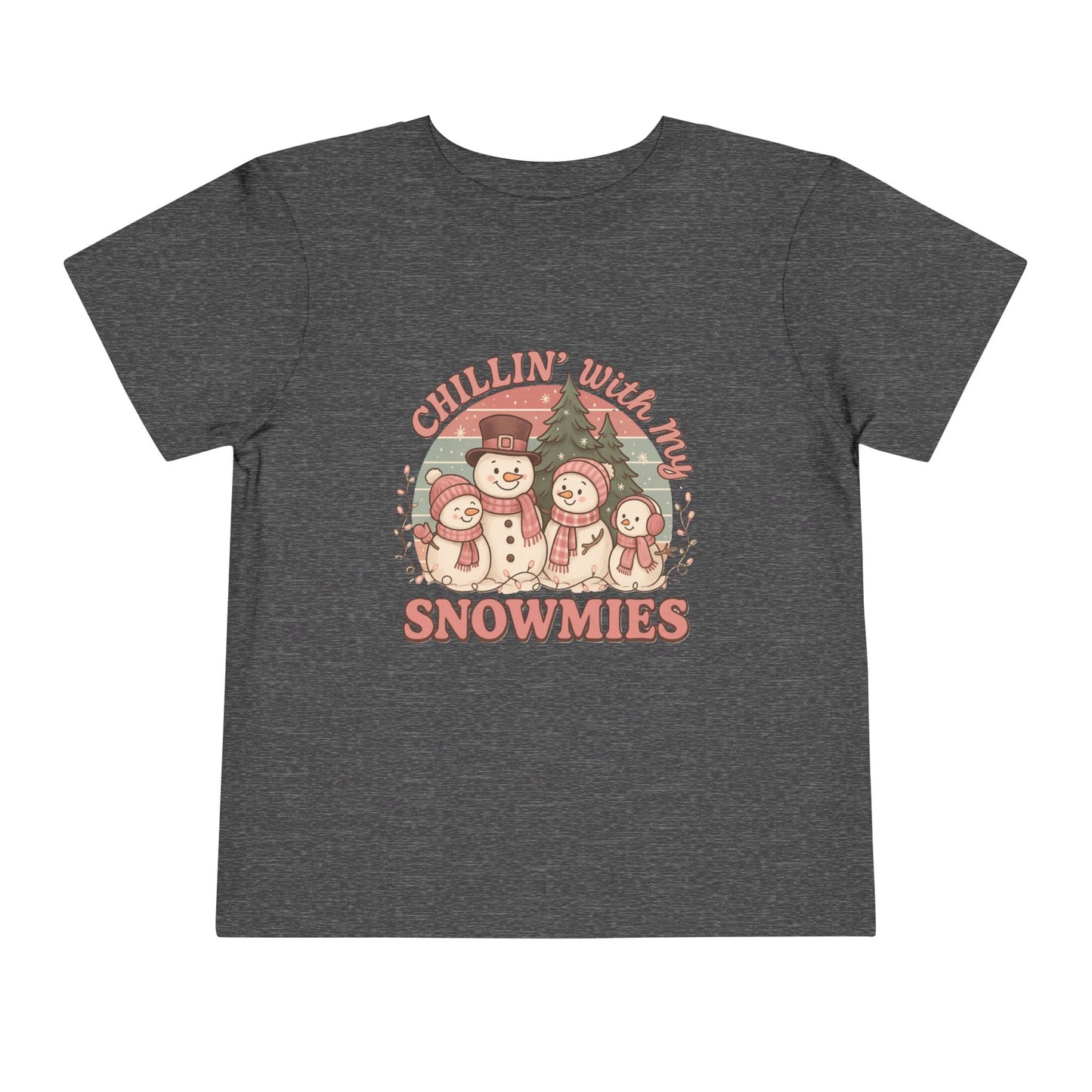 Chillin' Snowmies Toddler Christmas Tee