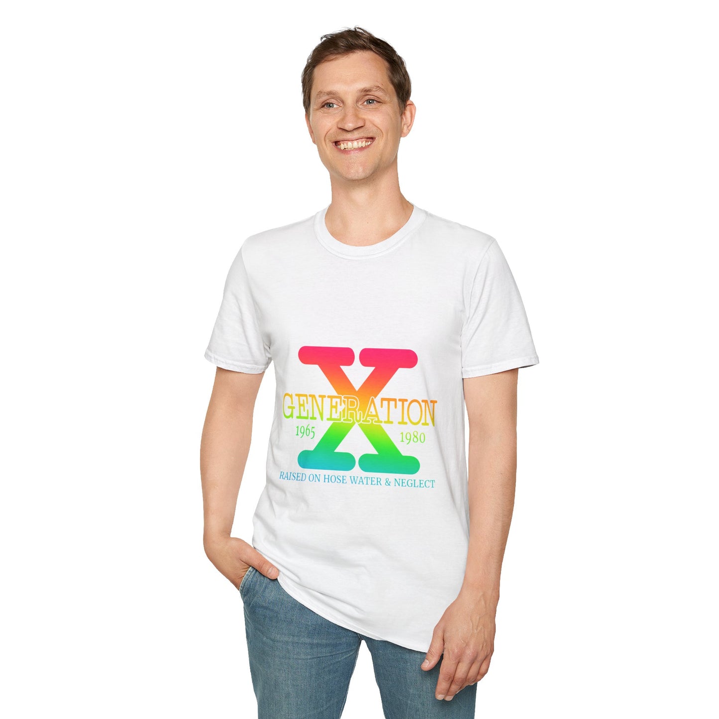Retro Generation X T-Shirt | Vintage Style Tee, Unisex Gift, Nostalgia Apparel, 80s 90s Fashion, Graphic Tee