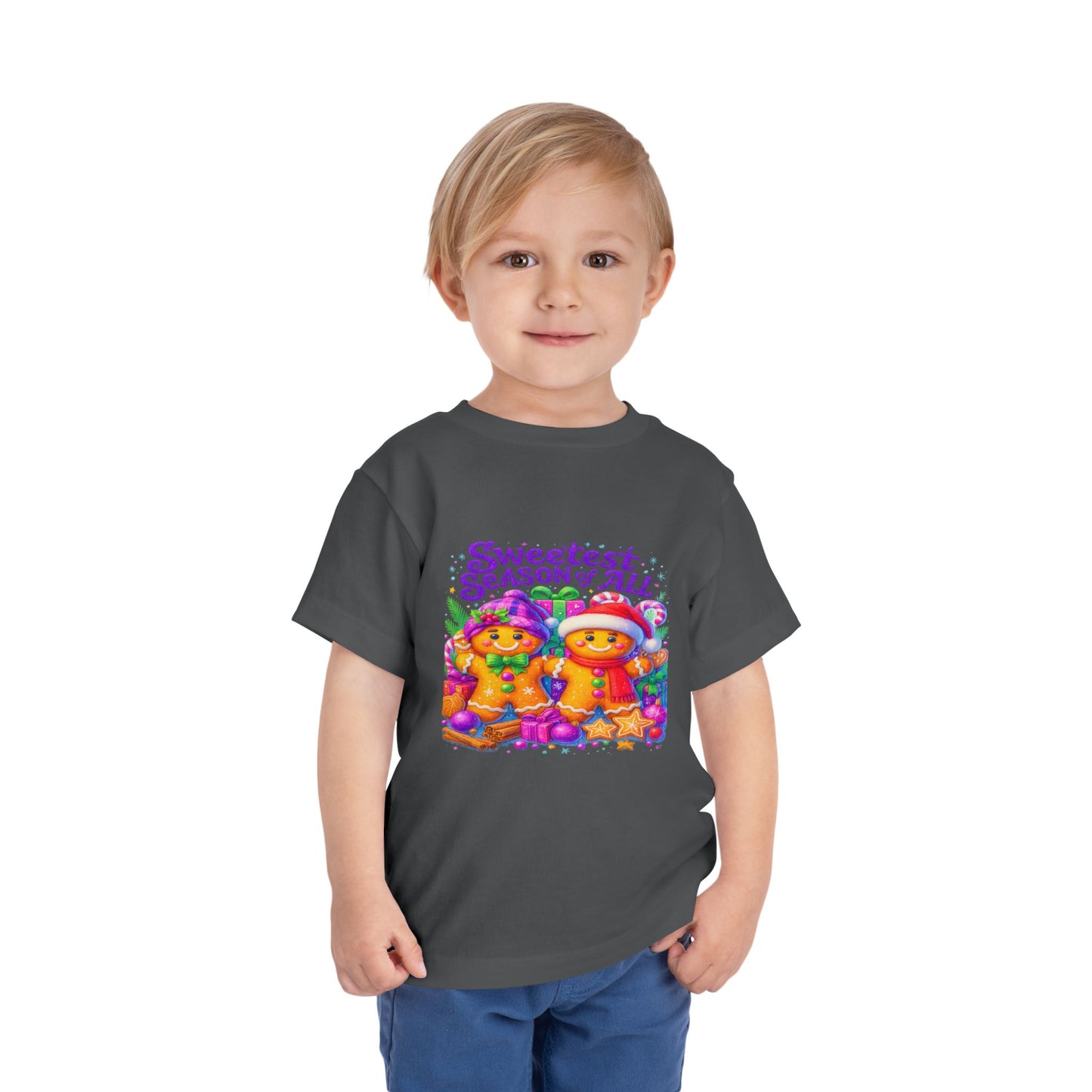 Sweetest Season Gingerbread Christmas Toddler Tee