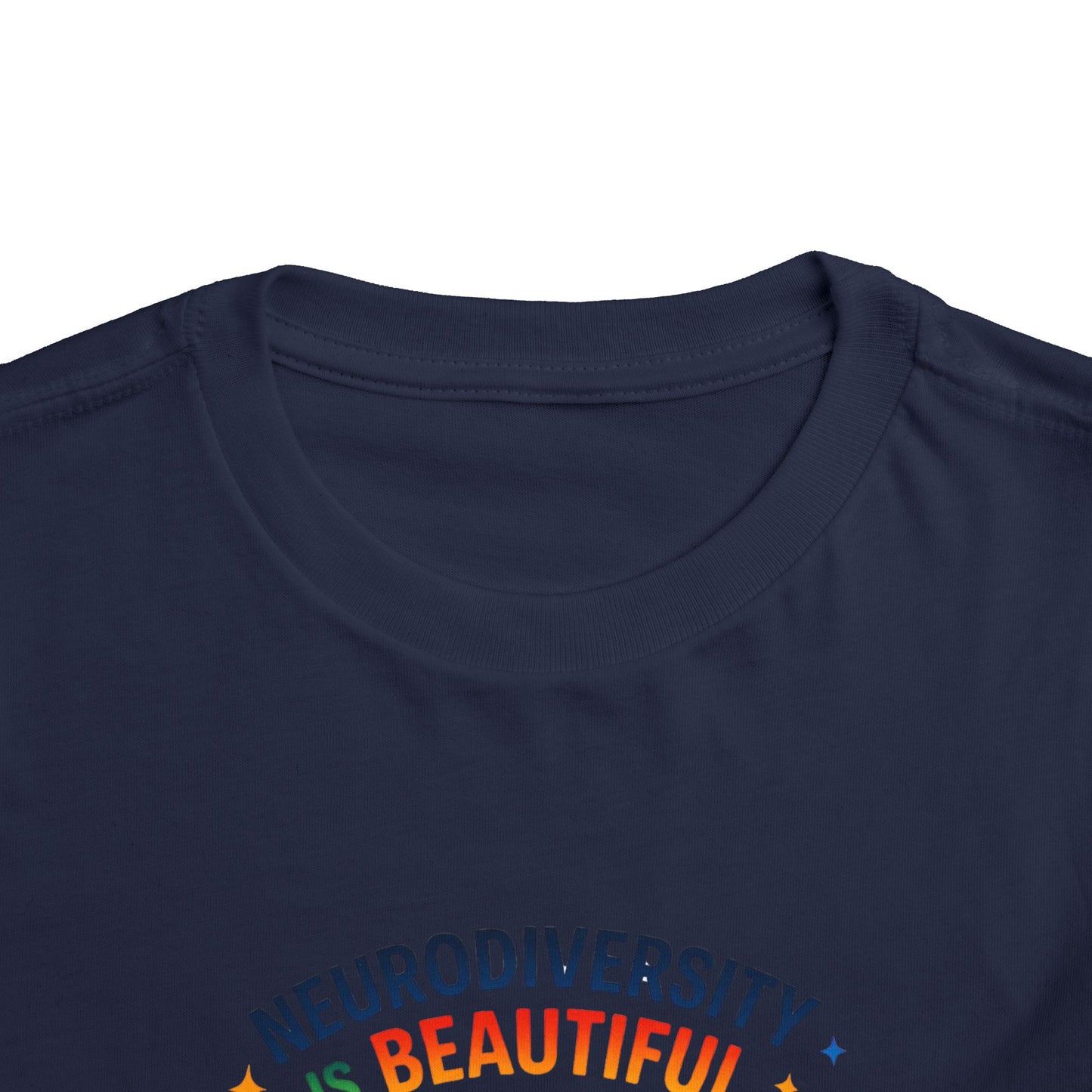 Toddler Tee Neurodiversity Is Beautiful Butterfly Design