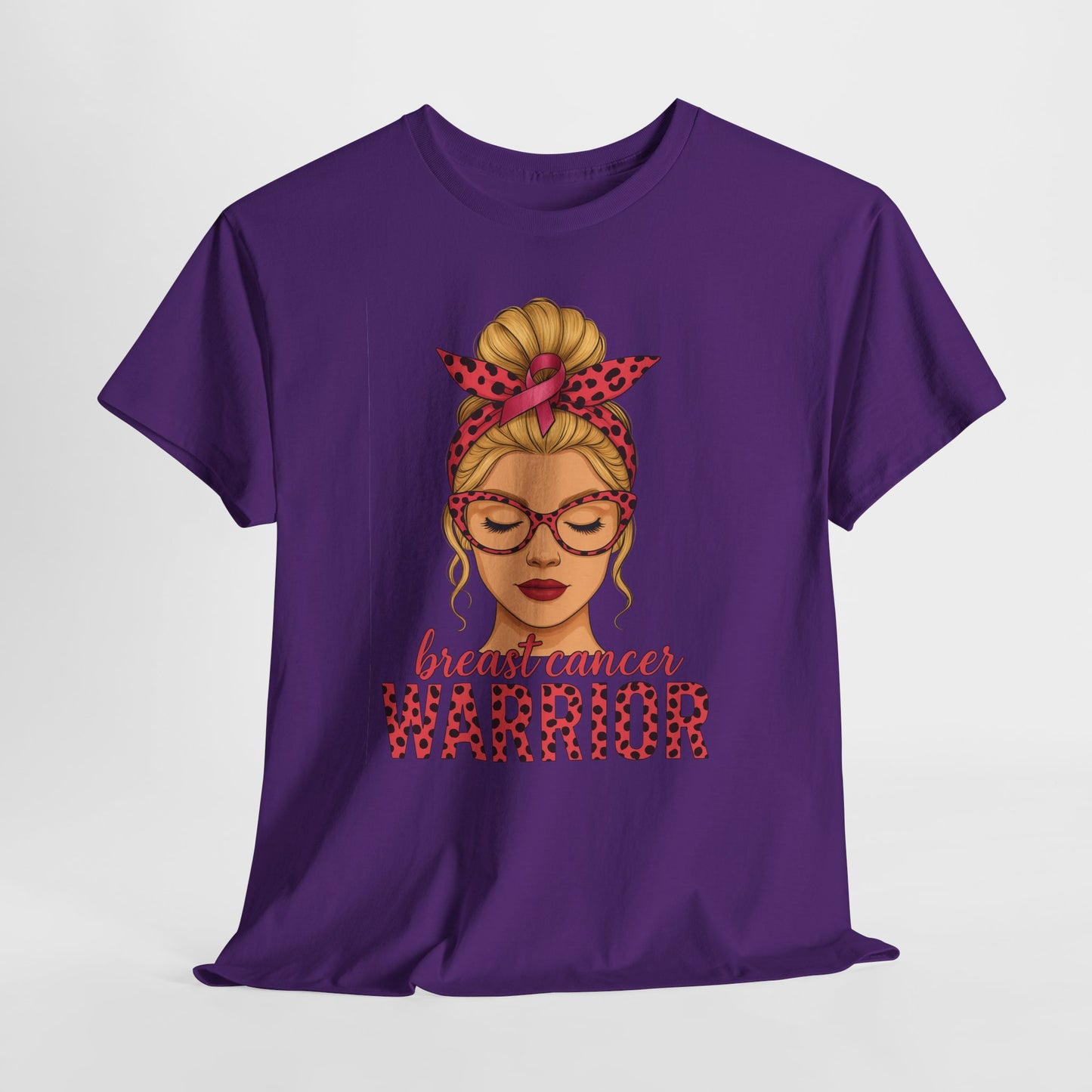 Breast Cancer Warrior Tee - Pink Ribbon Support