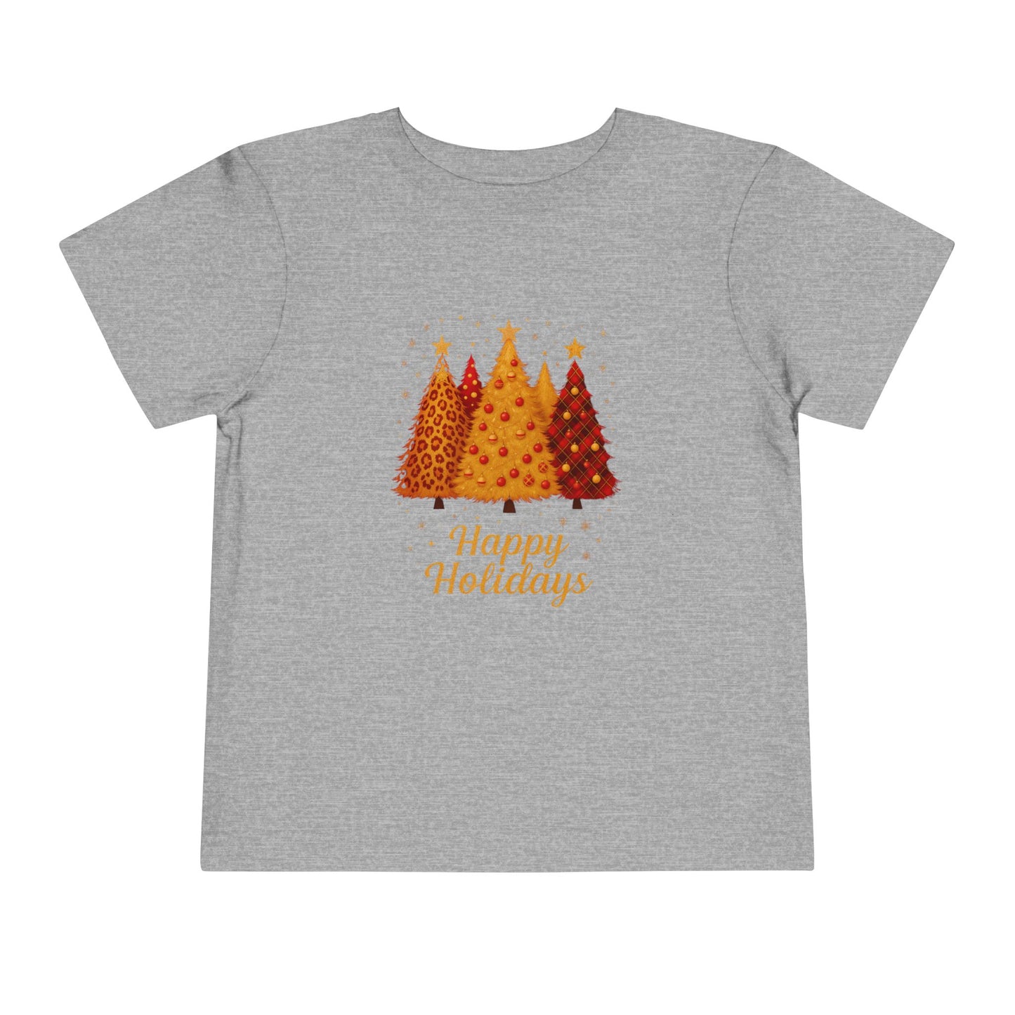 Happy Holidays Christmas Tree Toddler Tee