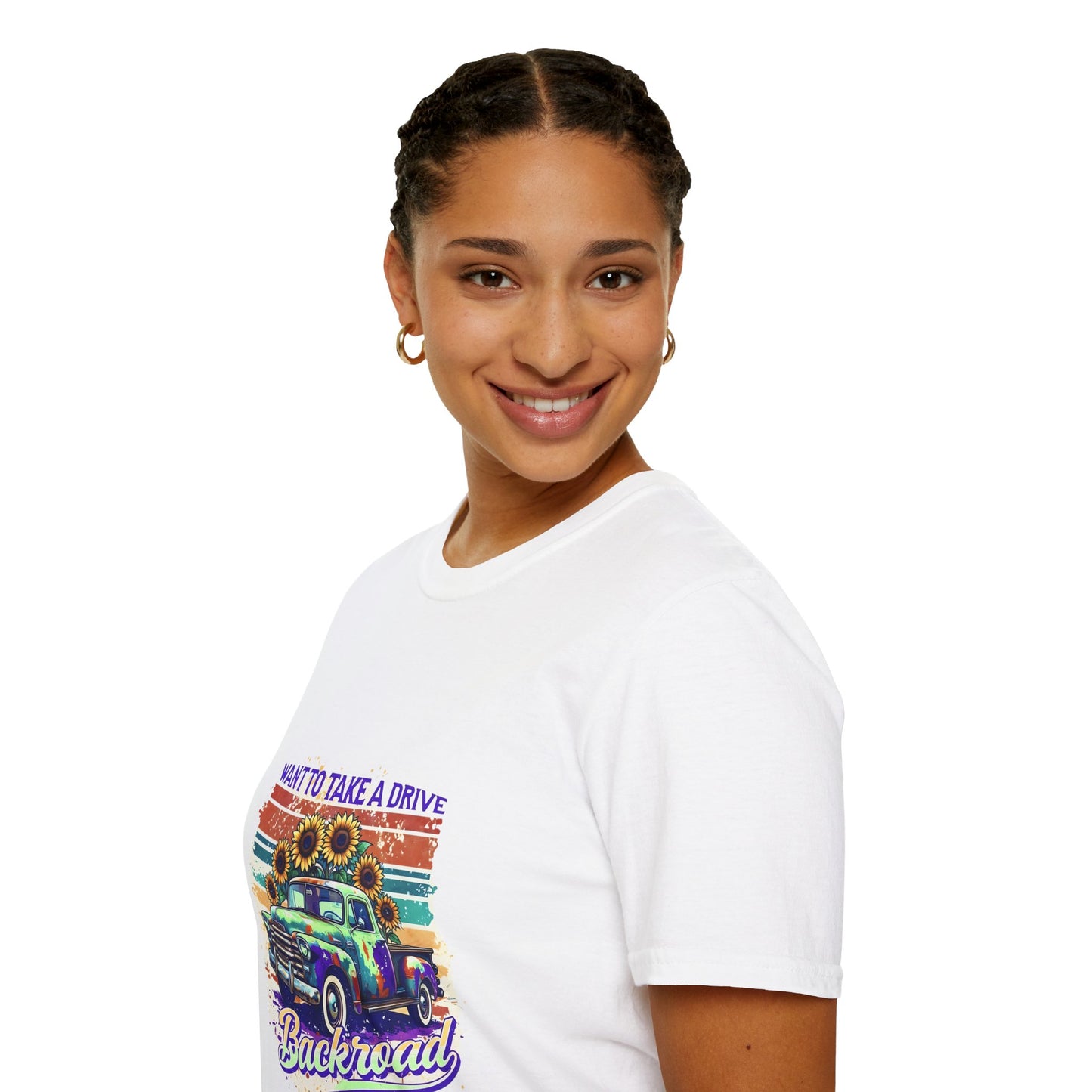 Retro Drive Unisex T-Shirt, Casual Tee, Vintage Car Shirt, Gift for Road Trip Lovers, Summer Style, Outdoor Adventure Apparel