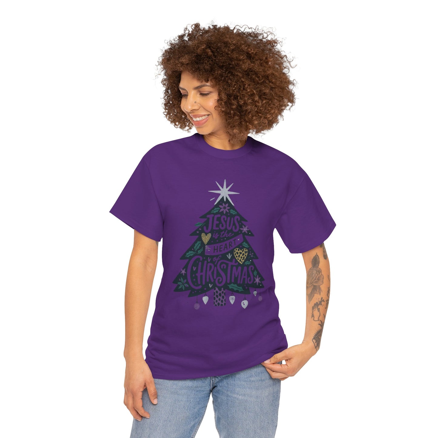 Jesus is the Heart of Christmas Tee