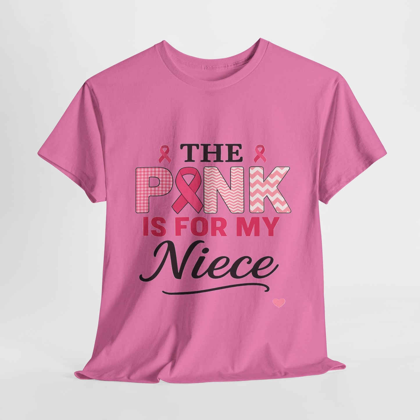 Pink Ribbon Niece Tee - Breast Cancer Awareness