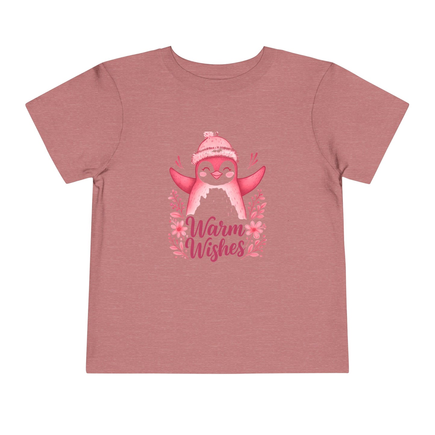 Warm Wishes Penguin Toddler Christmas Tee