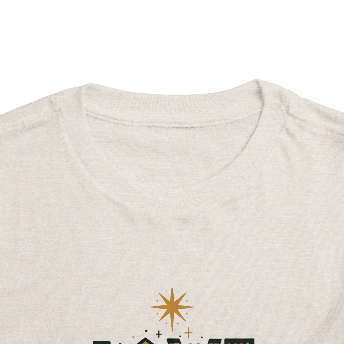 Toddler Christmas Tee - Love Like Jesus Nativity Scene Shirt