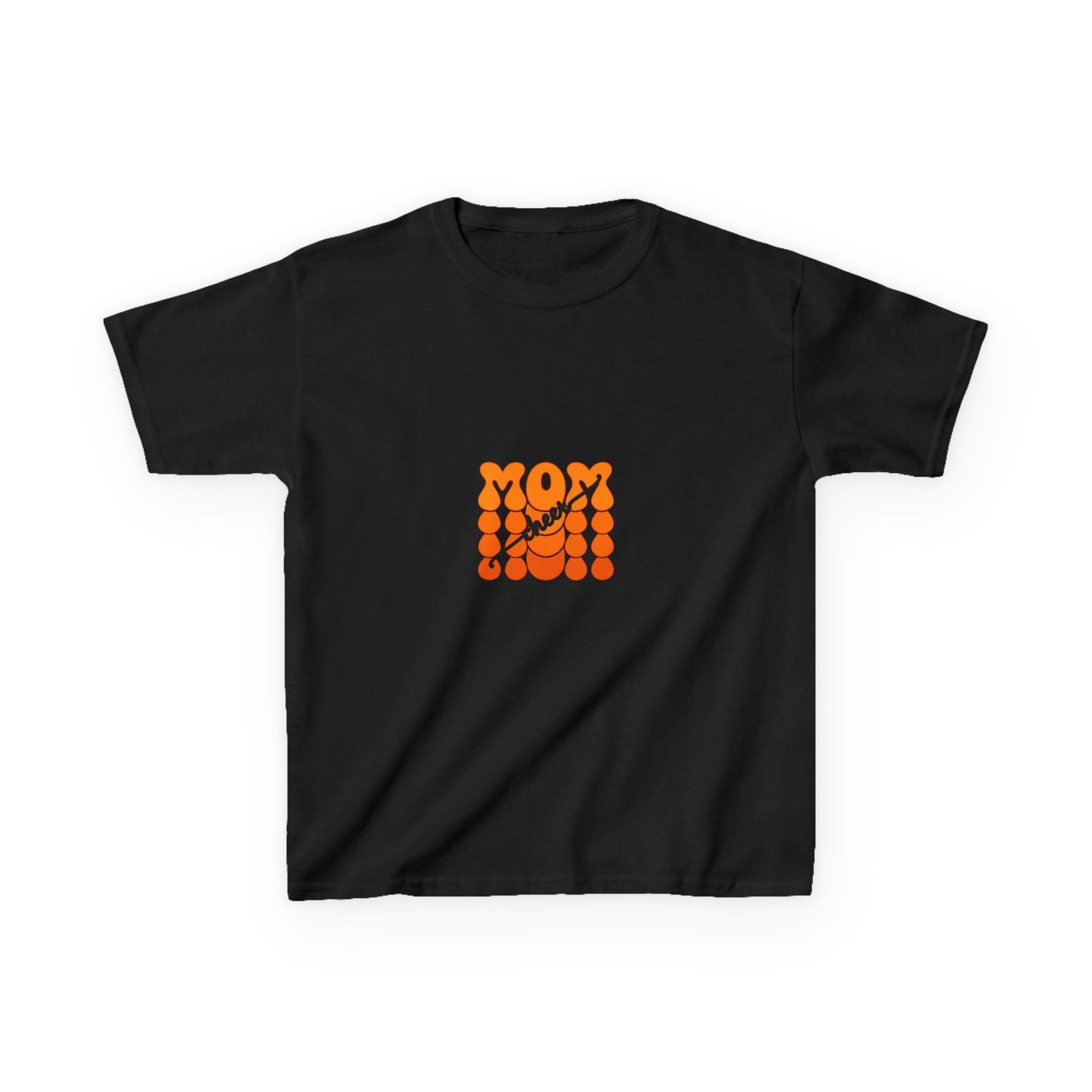 Groovy Mom Cheer Tee - Retro 70s Style!