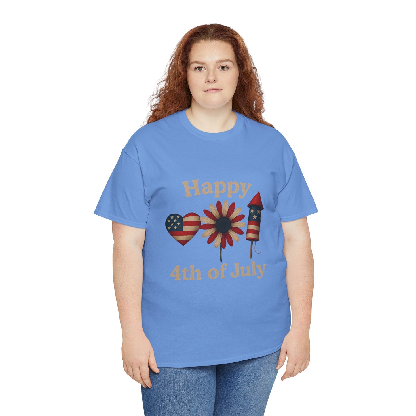 Happy 4th of July Patriotic Tee