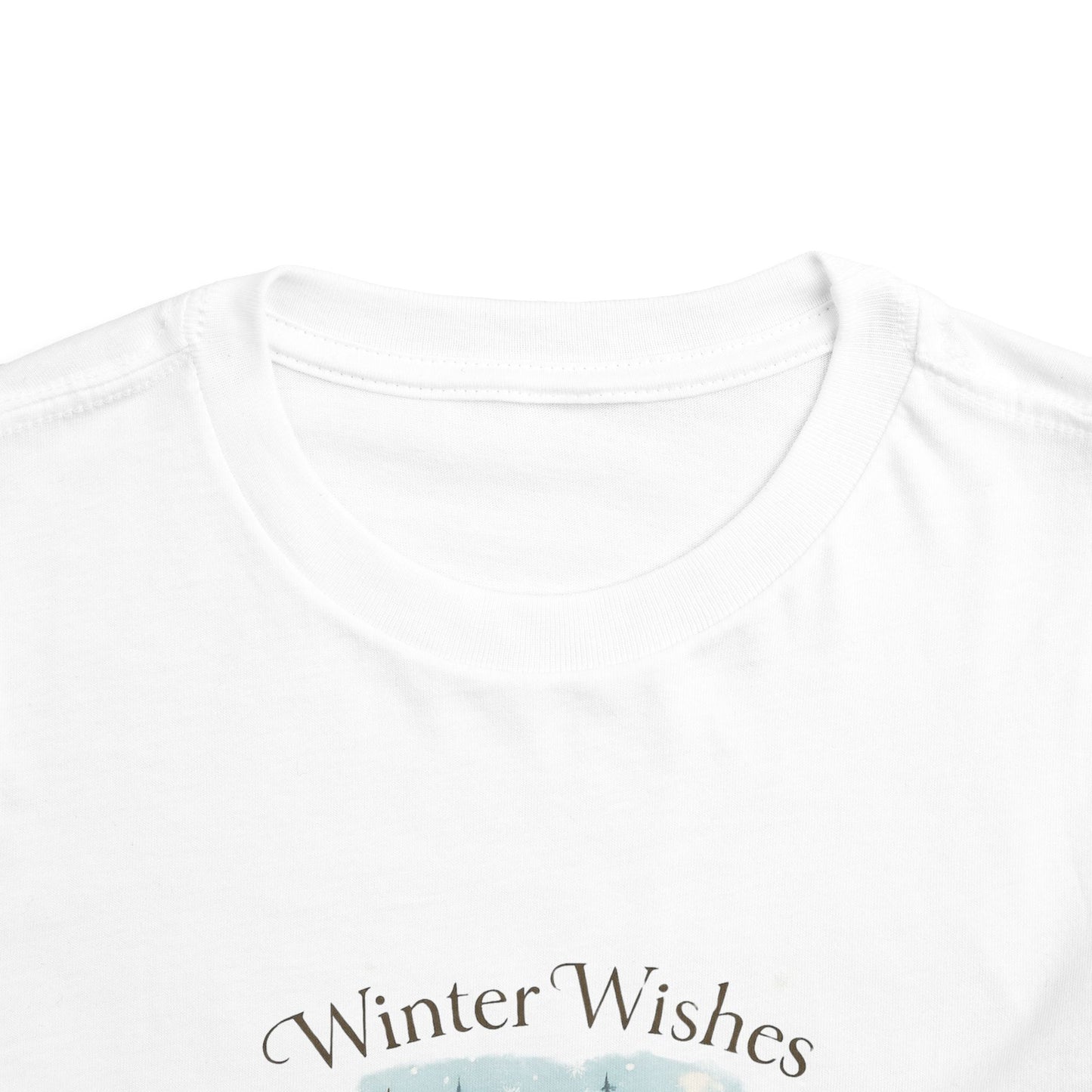 Winter Wishes Cottage Christmas Tee - Toddler Holiday