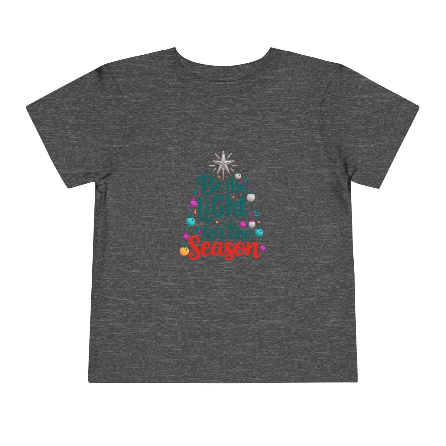 Be the Light Toddler Christmas Tee