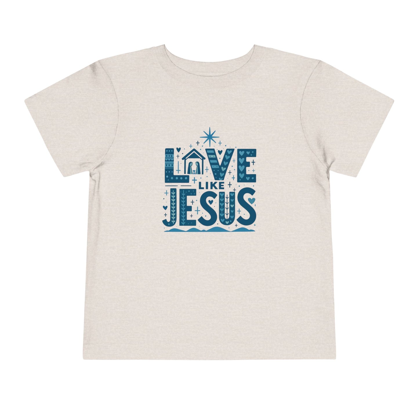 Love Like Jesus Toddler Christmas Tee