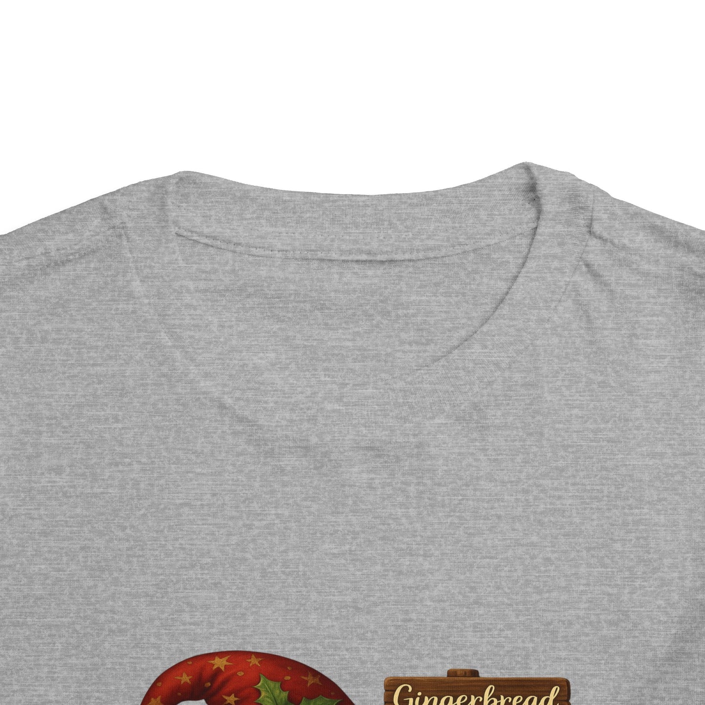 Gnome's Gingerbread Wishes Toddler Christmas Tee