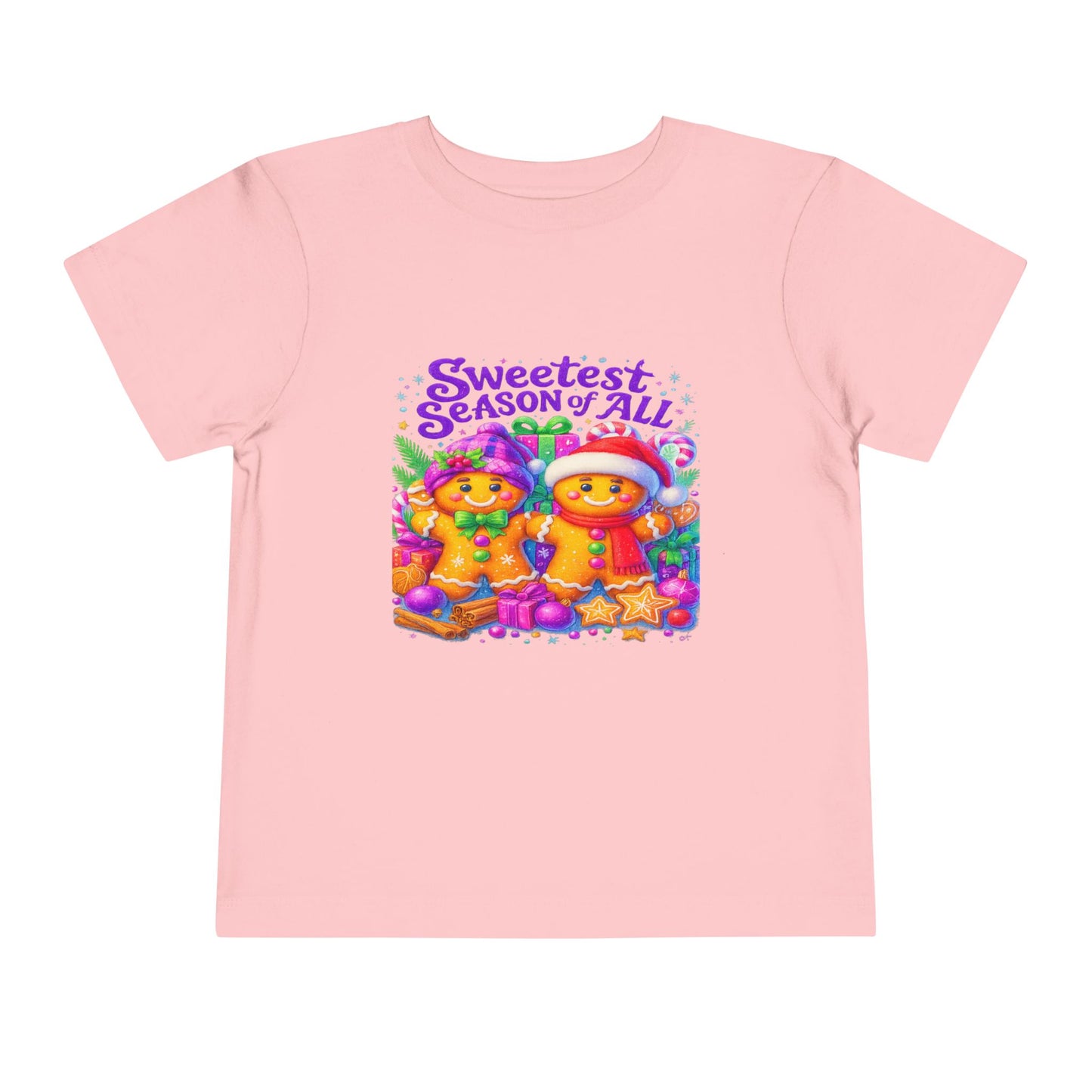 Sweetest Season Gingerbread Christmas Toddler Tee