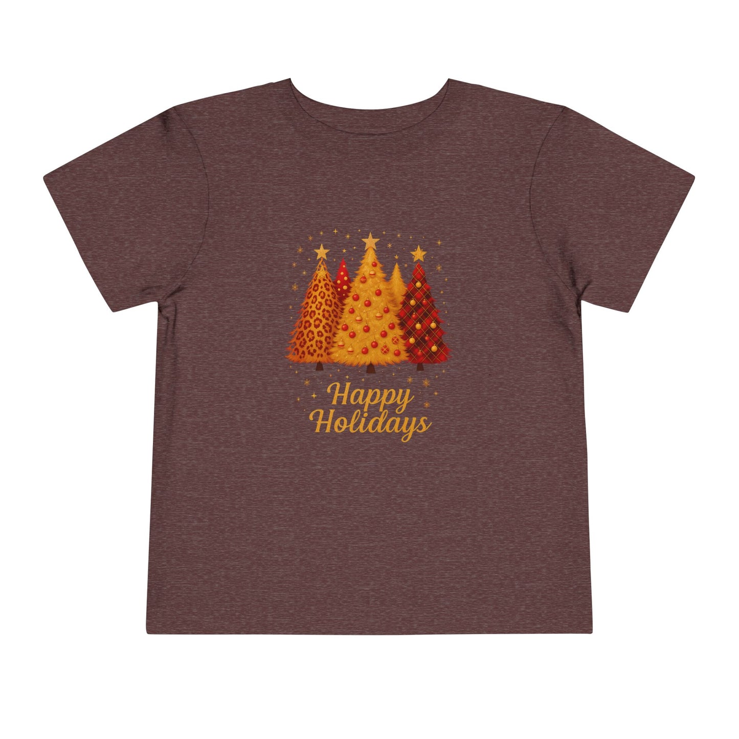 Happy Holidays Christmas Tree Toddler Tee