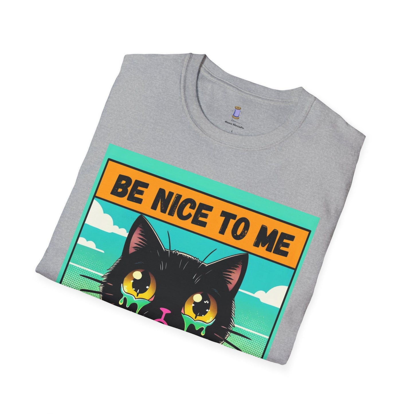 Playful Cat Graphic Tee, Unisex T-Shirt, Gift for Cat Lovers, Cute Animal Apparel, Funny Pet Quote Shirt