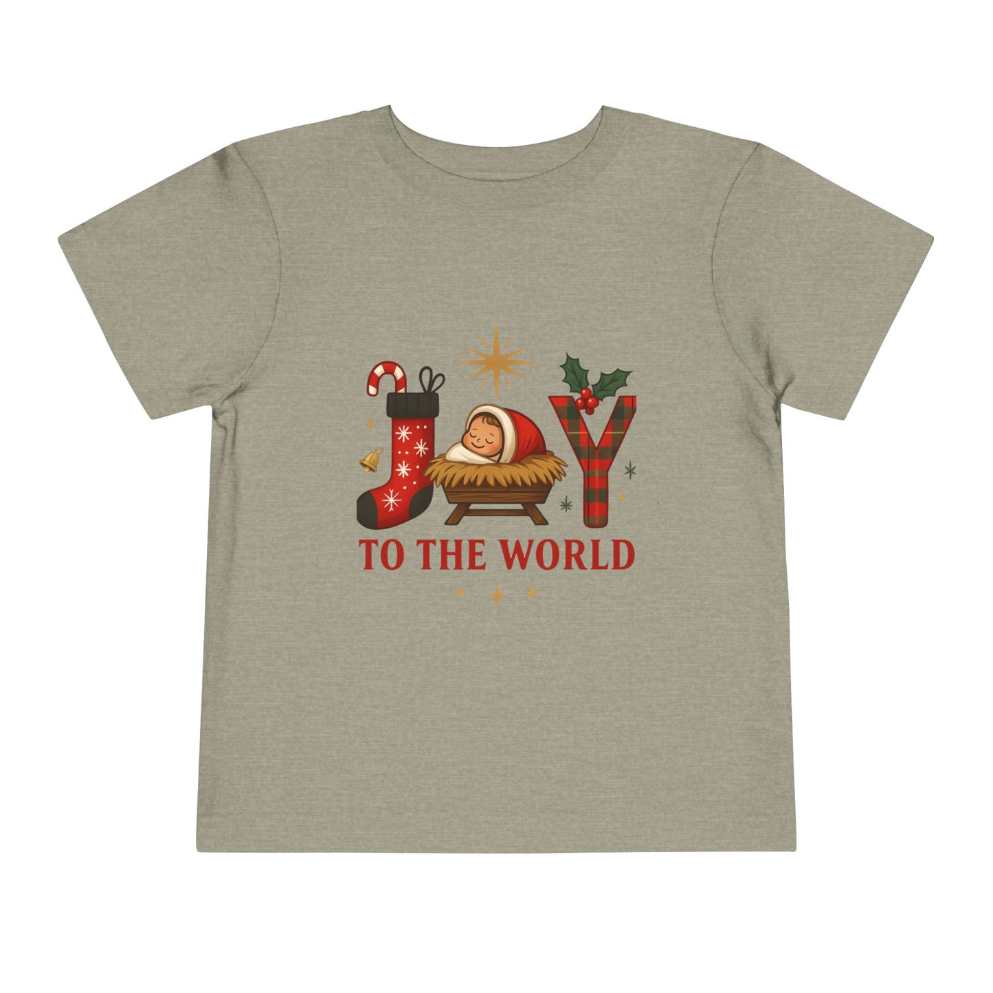 Joy to the World Toddler Christmas Tee