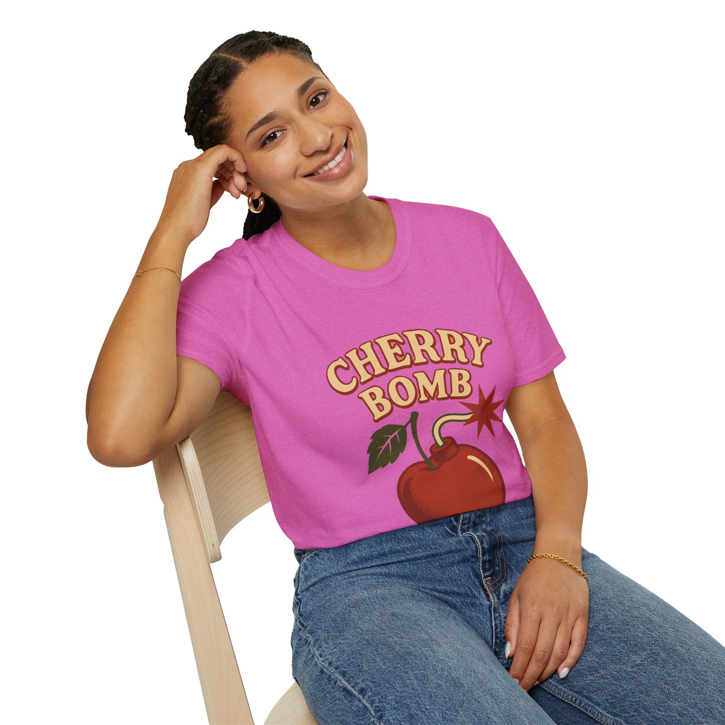 Cherry Bomb Soft Style T-Shirt for Women