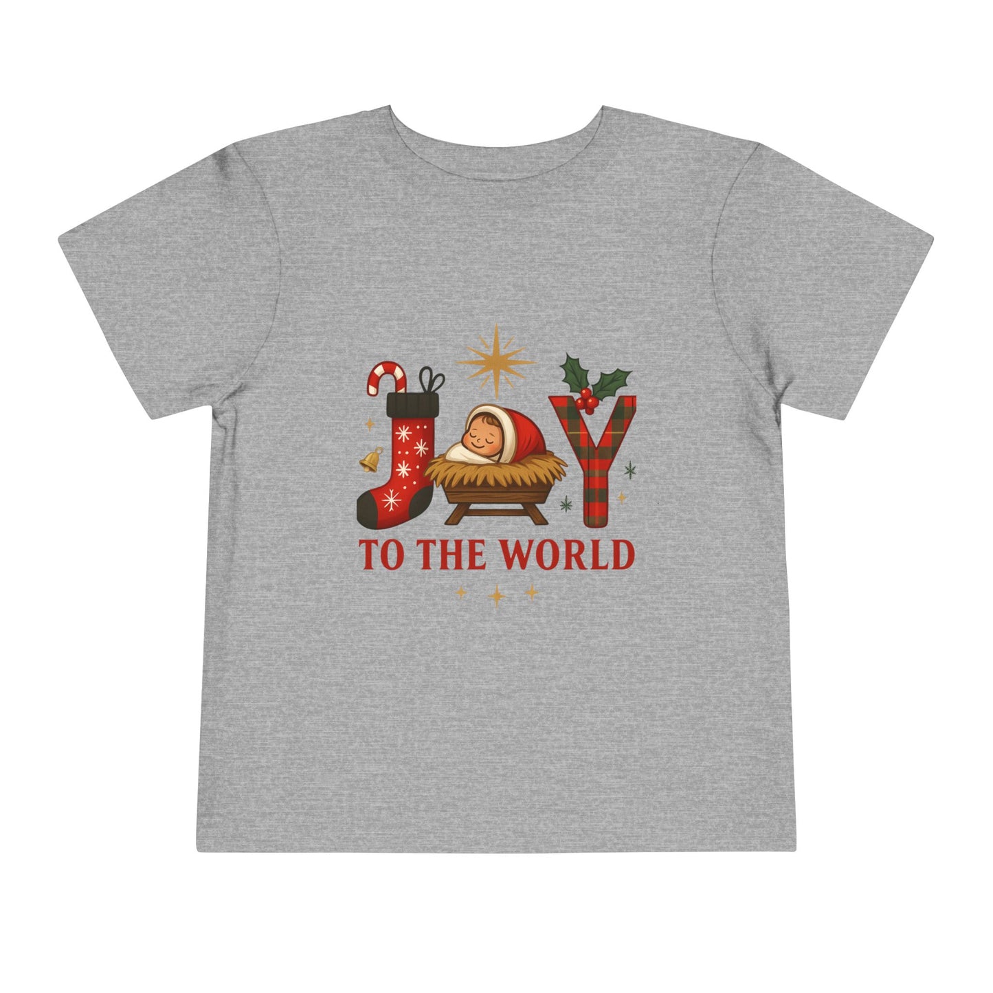 Joy to the World Toddler Christmas Tee