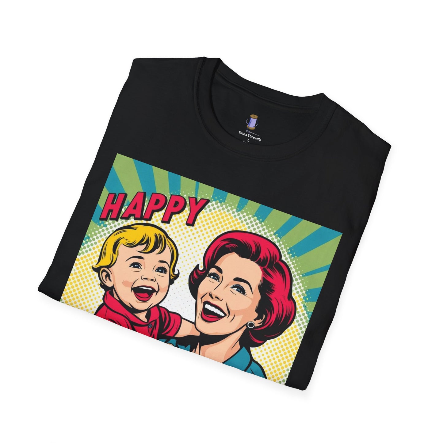 Happy Mother's Day Unisex T-Shirt, Vintage Graphic Tee, Gift for Mom, Celebration Apparel, Mother's Day Presents, Comfortable Casual Wear