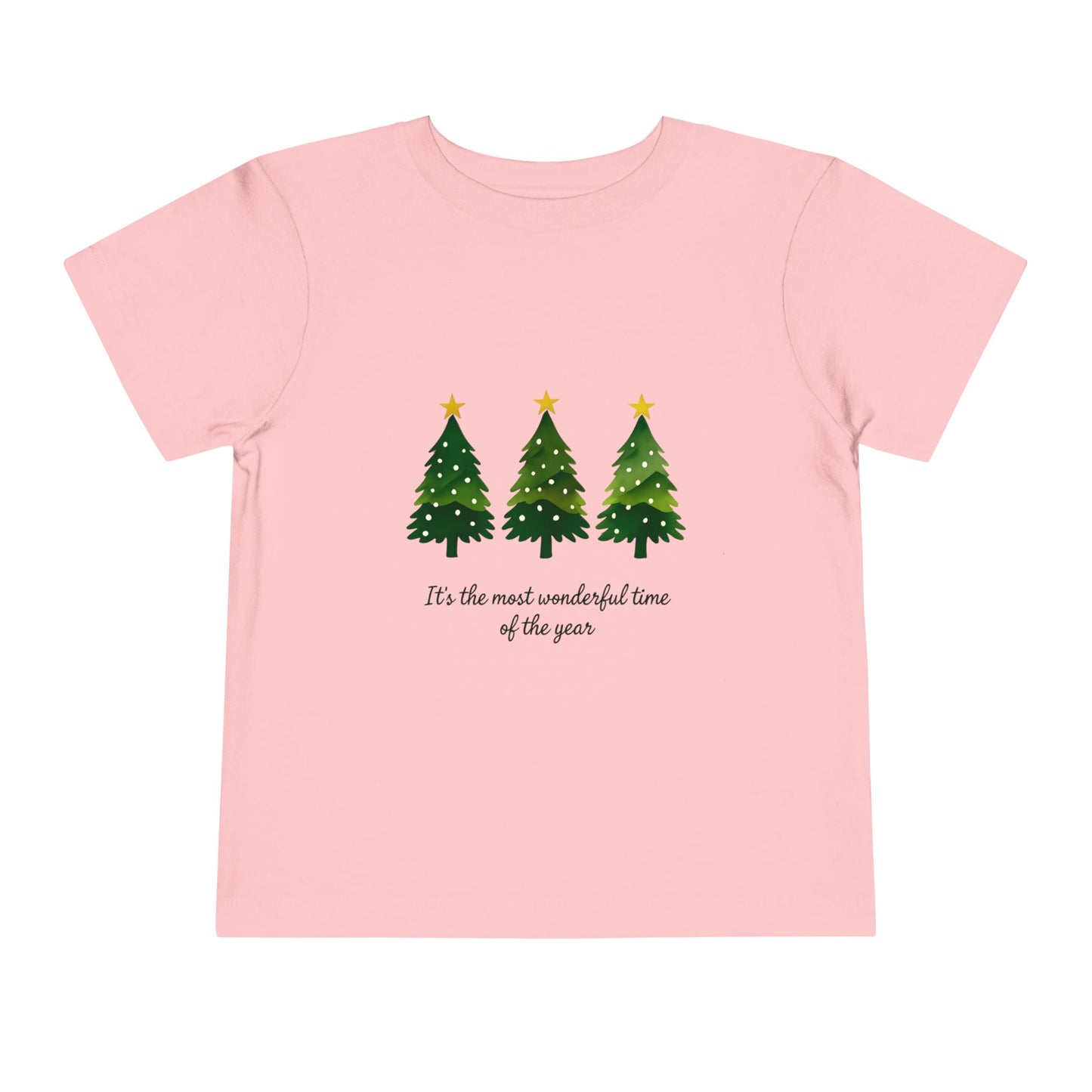 Watercolor Christmas Trees Toddler Tee